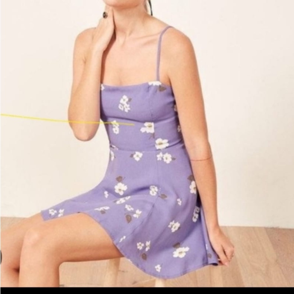 Reformation Kendall Mini Floral Dress
